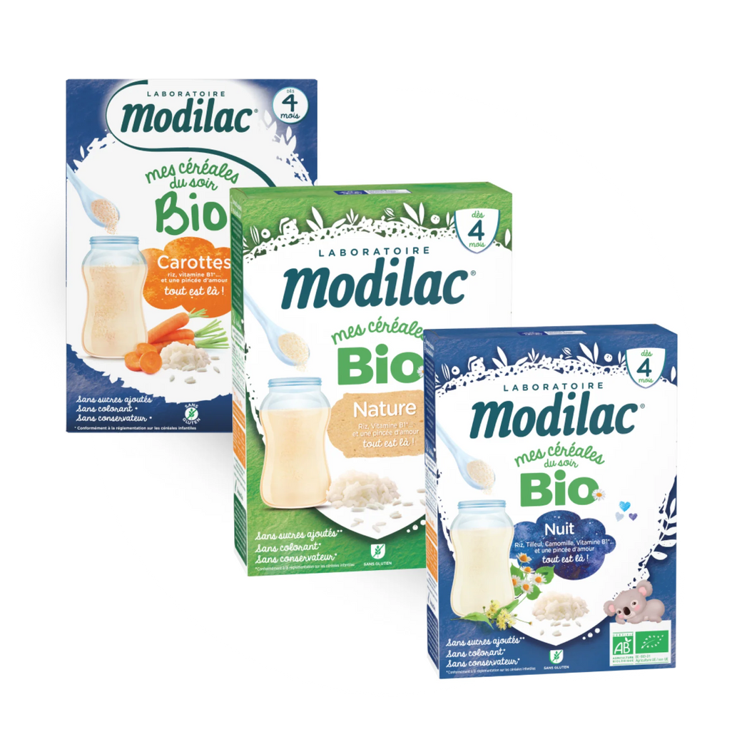 Céréales bio, dès 4 mois
