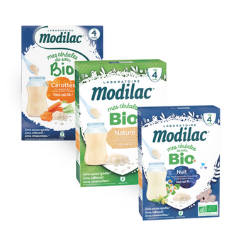 Céréales bio, dès 4 mois