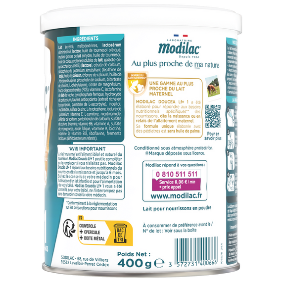 Modilac Doucéa Lf+ 1 400g