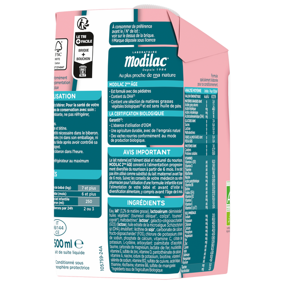 Modilac Bio liquide 2