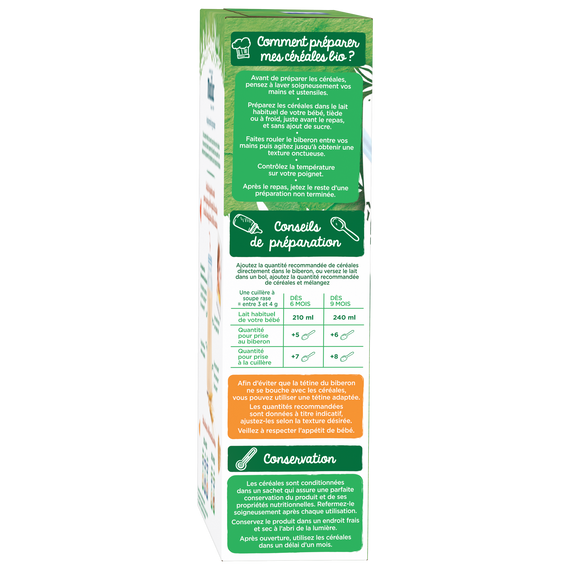 Modilac Céréales Bio Multi-Céréales 250G