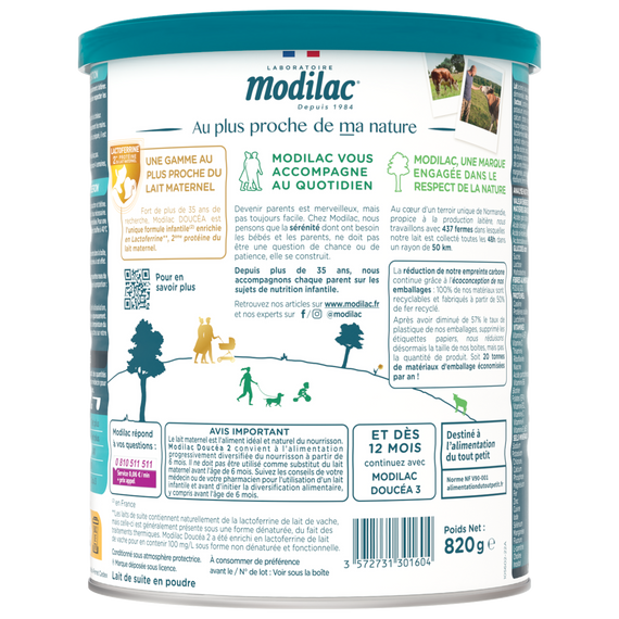 Modilac Doucéa Lf+ 2 820gr