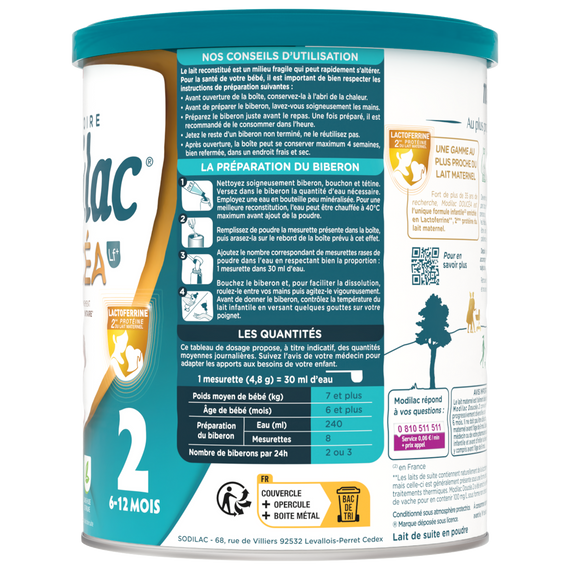 Modilac Doucéa Lf+ 2 820gr